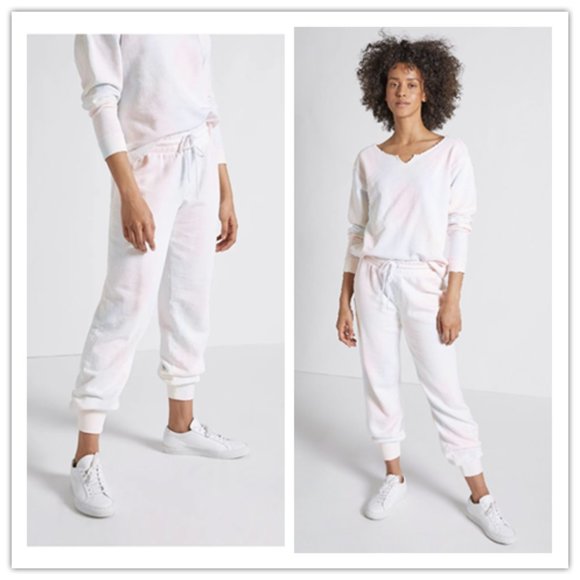 NWT Current/Elliott THE DALLAS SWEATPANT SOFT PASTEL - Picture 3 of 3